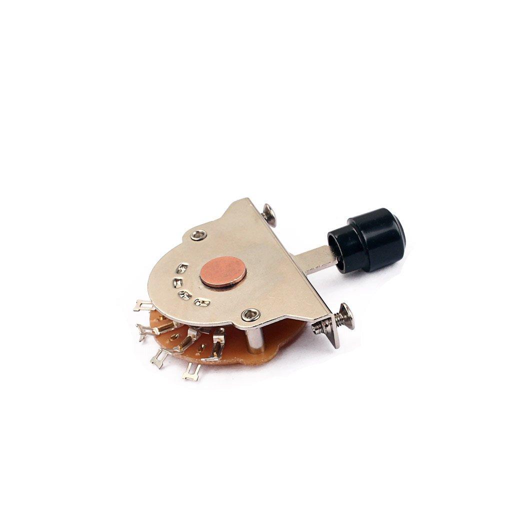 Miwayer Electric Guitar Switch 3 way 4 way 5 Way Metal Plastic 1pcs Tips Switch with Screws Electric Guitar Accessories