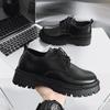 Fashion 2025 New Leather Shoes Men's Spring Breathable British Style Casual Men's Shoes Casual Business Leather Shoes