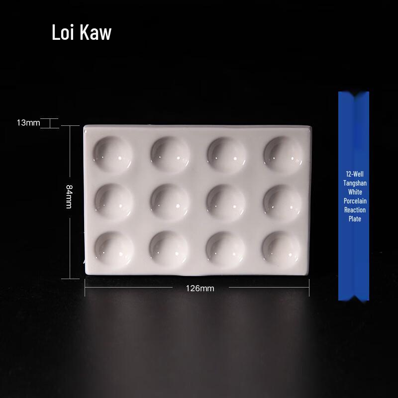 Porcelain Reaction Spot Plate