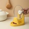 Pot Cover Rack Spatula Shelf Pot Lid Holder Pan Cover Stand Pot Storage Shelf Kitchen Accessories