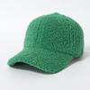 Versatile Foreign Style Warm Baseball Cap Cap Cap Thickened Fluffy Cute Men'S And Women'S Hats