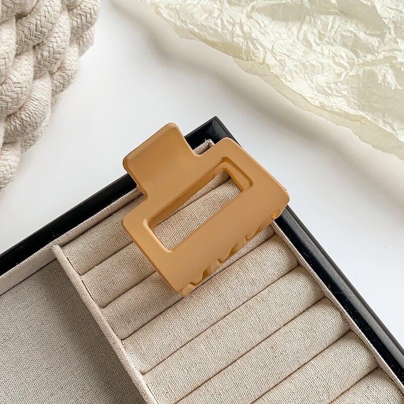 Square Hair Clip For Girls Hair Clip For Girls Back Of Head Simple Hair Clip For Fashionable Hair Accessories