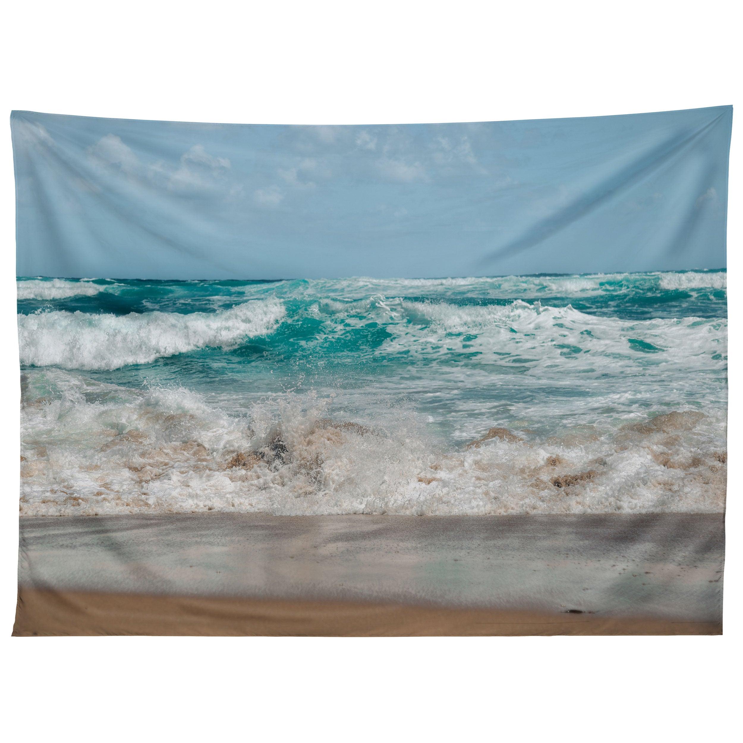 PACIFIC SPLASH tapestry 75x100 чёрный