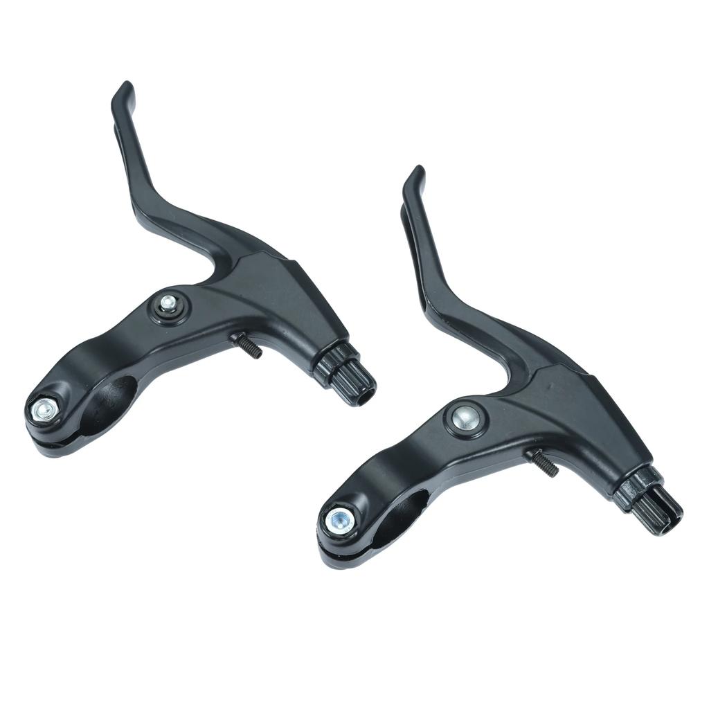 1Pair Universal Bicycle Brake Levers Hand Brakes for MTB/BMX Mountain Road Bike with Aluminum Alloy Brake Handlebar Handles 22mm