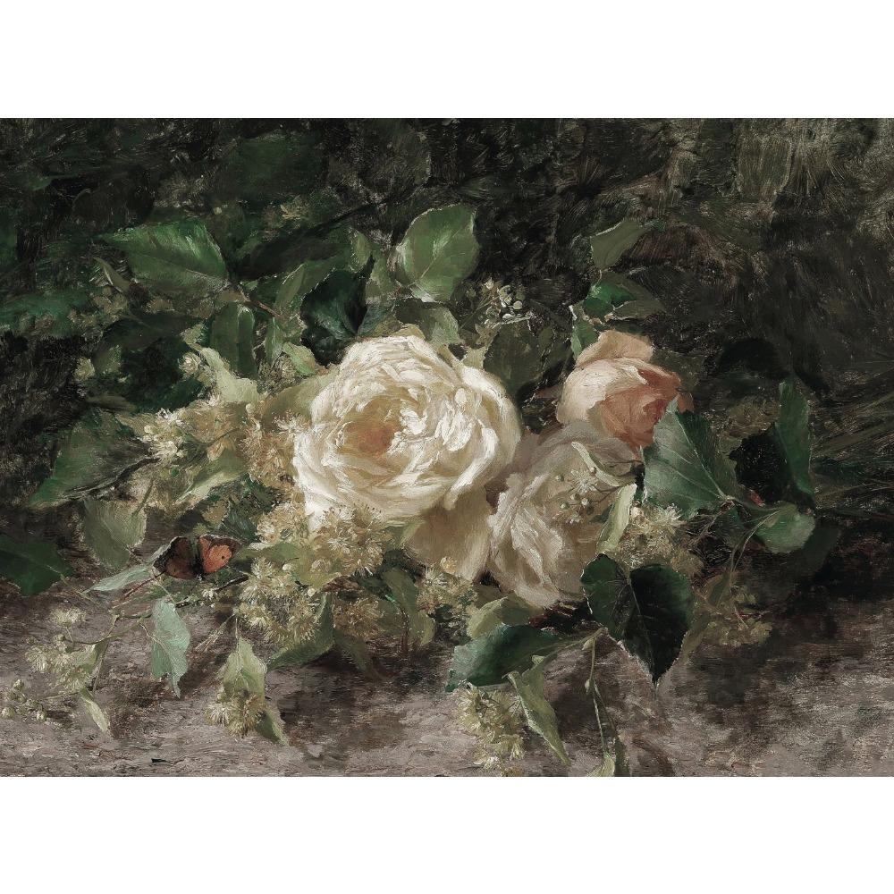 Vintage Flower Still Life Rose Country Farmhouse Poster Print Wall Art Pictures Canvas Oil Painting Living Room Home Decor Gift