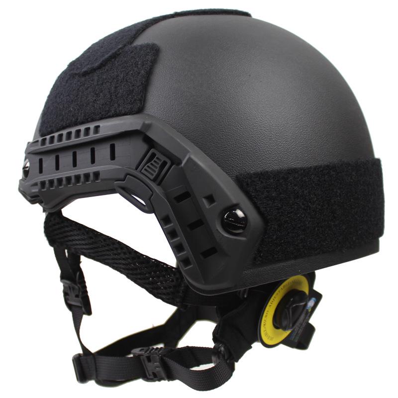 Enhanced 5mm FAST High-Cut Riot Helmet with Wendy Liner for Special Forces Training - CE Certified