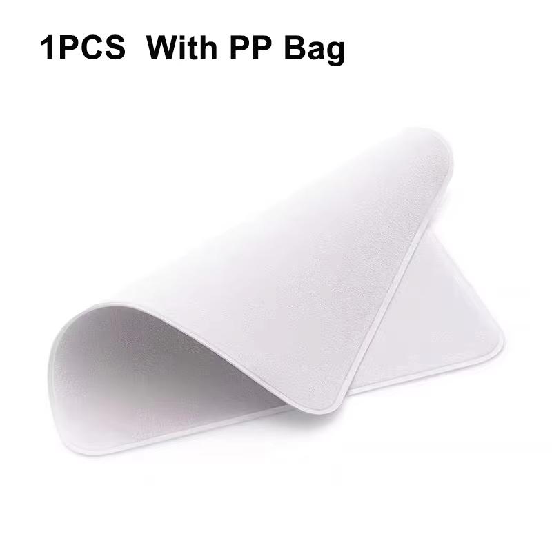 Lint Free Microfiber Polishing Cloth Scratch Proof 1-3Pcs Washable Reusable for Household Electronics Screen Cleaning 1pc