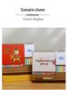 2025 Minimalist Desk Calendar & Memo Notebook - Creative Self-Discipline and Check-In Planner Ornament.