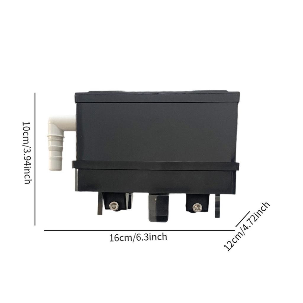 Aquarium Hang on Filter Box Accessory for Small Fish Tank Turtle Tank External Filtration Box
