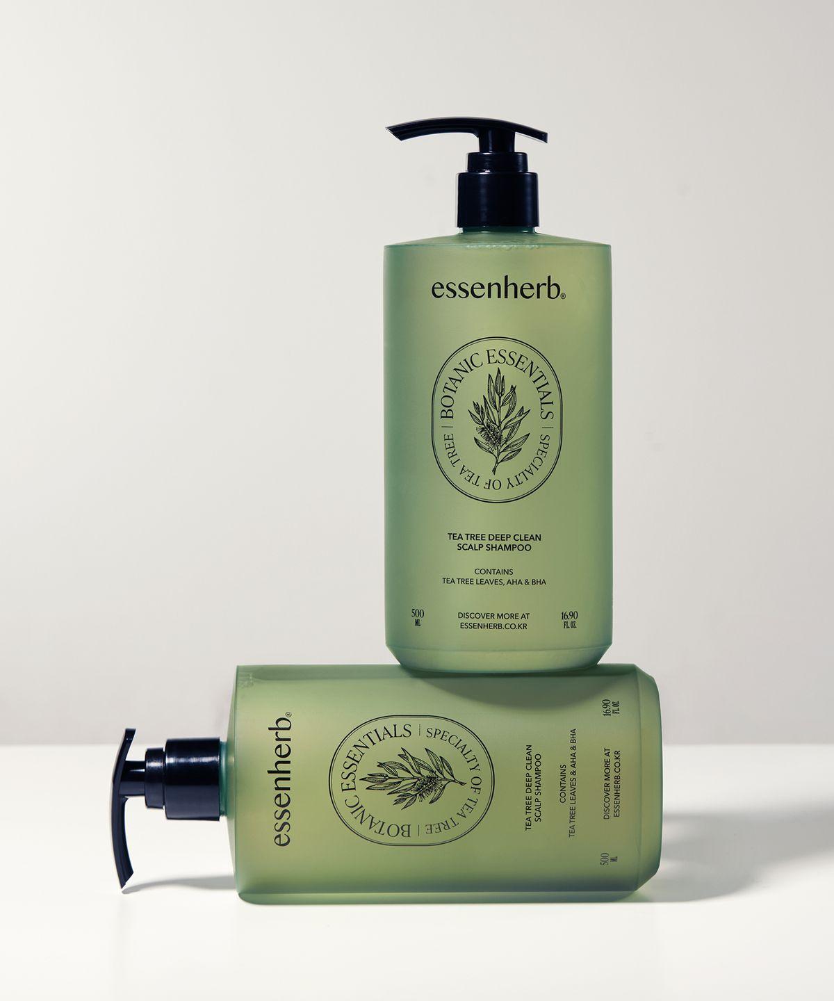 Tea Tree Deep Clean Scalp Shampoo 500ml+500ml