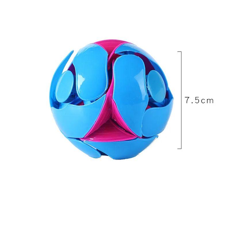 2pcs Hand Throwing Color Ball Toys Children's Sensory Stress Relief Accessories Adult Gifts Double Magic Color Ball Toys