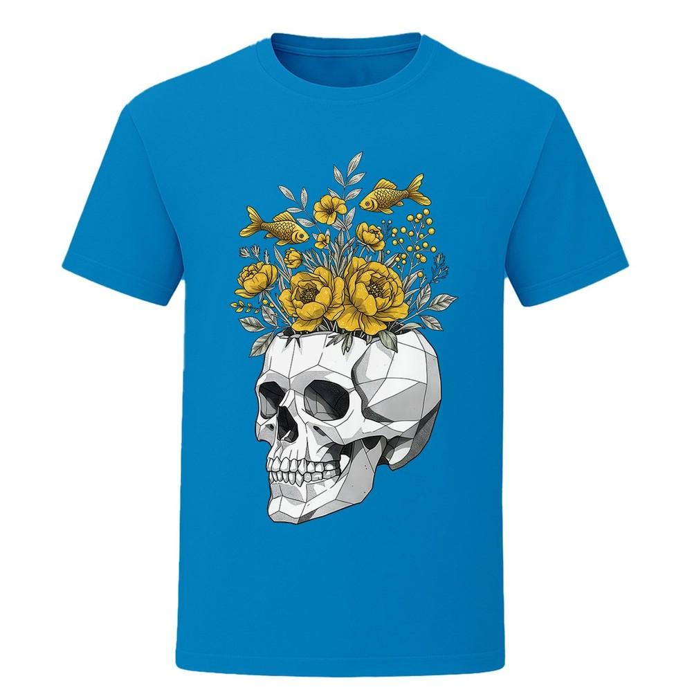 Get Lost T Shirt Skull Fish Flower Death Grim Gothic Tee Unisex Unisex Kids Gift