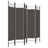 VidaXL Room Divider 5 Panels Anthracite 200x180 Cm