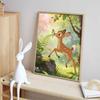 Disney 5D Diamond Painting Kit Bambi Butterfly Forest Home or Office Home Decor Art Diamond Painting Kit