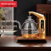 KAMJOVE Smart Glass Electric Tea Kettle with Automatic Water Filling CN Plug (adapter Included)