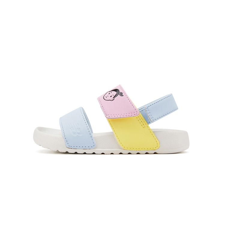 Noritake X New Balance NB Nclay Collaboration Velcro Open-Toe Flat Sports Sandals Low-Top First Walking Shoes Light Blue Baby Sandals ITNCLAYM