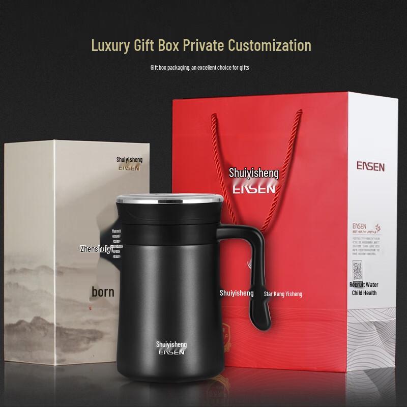 Shuiyisheng S550 Weak Alkaline Insulated Mug with Handle