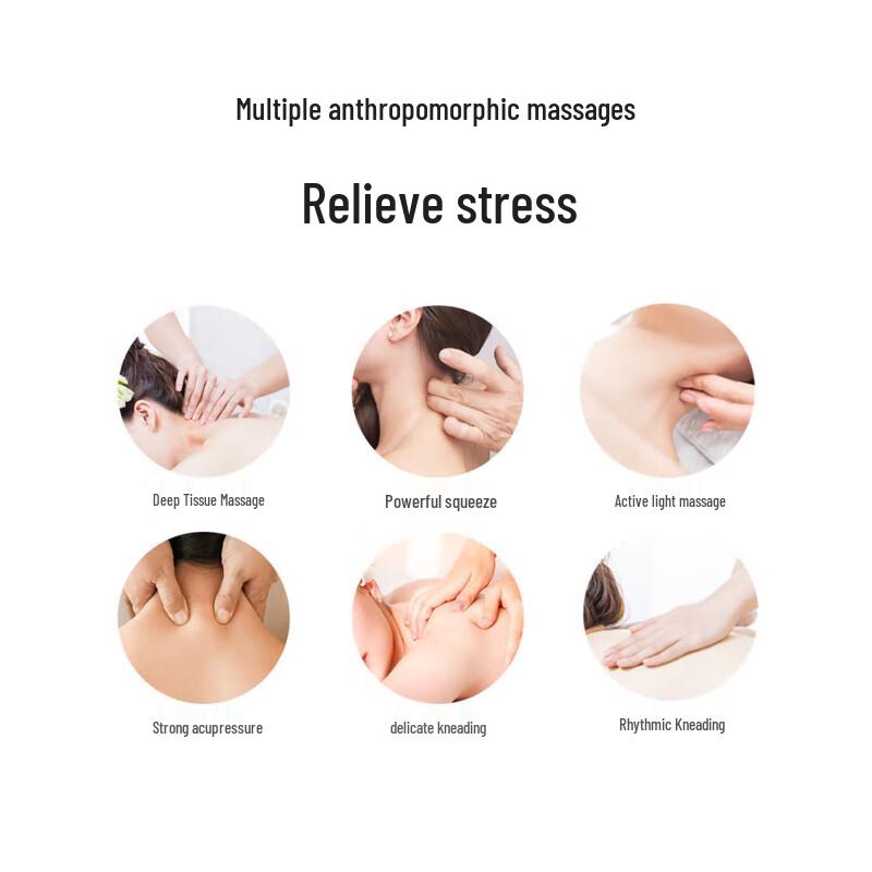 Aux WP-B05 Neck and Back Massager Pillow