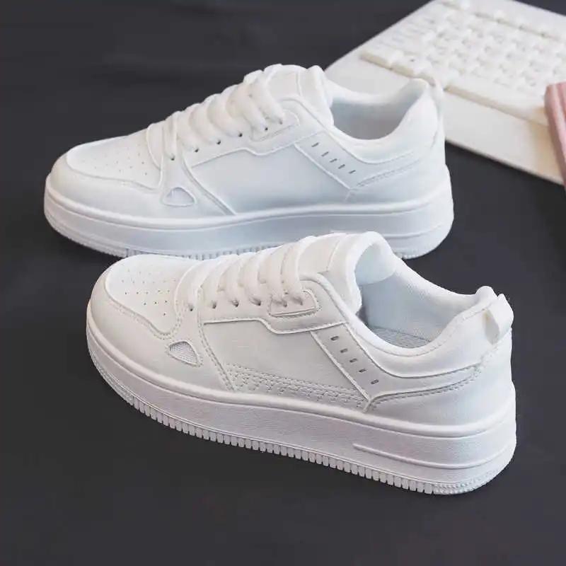 Fashion Non-slip Sole Harajuku Women Shoes Size 45 Mary Jane Sports Woman Sneakers Fashion Tennis Boot For Women High-quality