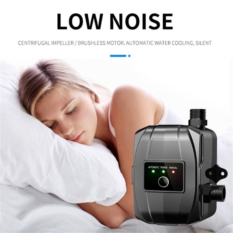 Einfache Installation Druckpumpen 24V Leise im Betrieb Auto Druckerhöhungspumpen Kunststoff Geeignet für Haushalte mit niedrigem Wasserdruck