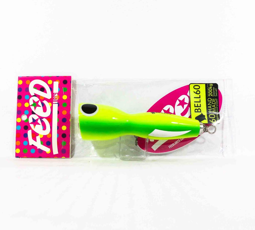 Feed Bell 60 El Yapımı Ahşap Popper Yüzen Yem 60 gram 60 (7060)