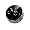 Large Screen LED Rotating Countdown Timer with Alarm for Kitchen and Study