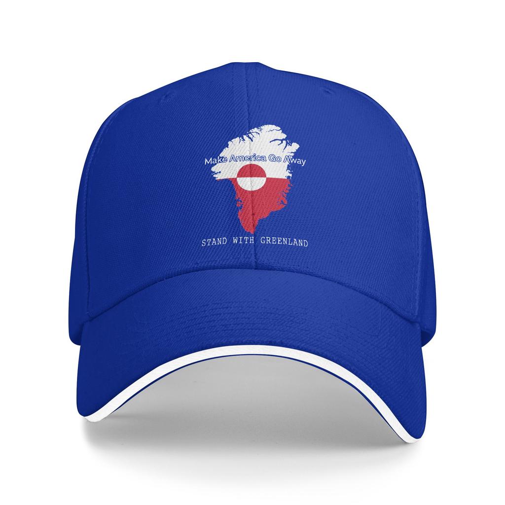 Summer Make America Go Away Greenland Suppport Baseball Cap Sun Hip Hop Hats Men Women Sunscreen Baseball Caps