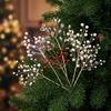 Glitzer Perle Kristall Weihnachten Pick Realistisch Perlenkette Ranke Kristallperle Weihnachtszweig Handgemacht Handgefertigt
