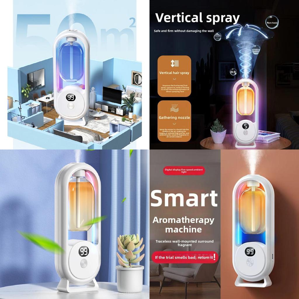 Smart Aromatherapy Diffuser With Display For Home Office And Hotel Air Purification