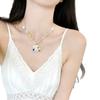 See You by the Sea~ Dopamine Shell Beaded Atmosphere Necklace Female Summer Starfish Vacation Style with Skirt and Accessories