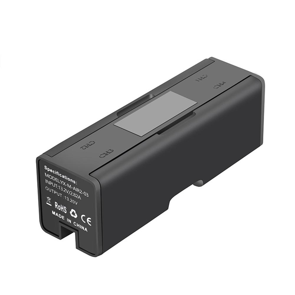For DJI Air 2S Mavic Air 2 4 In1 Smart LED Battery Charger Digital Display Charging Hub