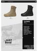 Men's High-Top Leather Outdoor Work Boots - Large Size, Lace-Up, Thick-Sole for Hiking, Autumn/Winter.