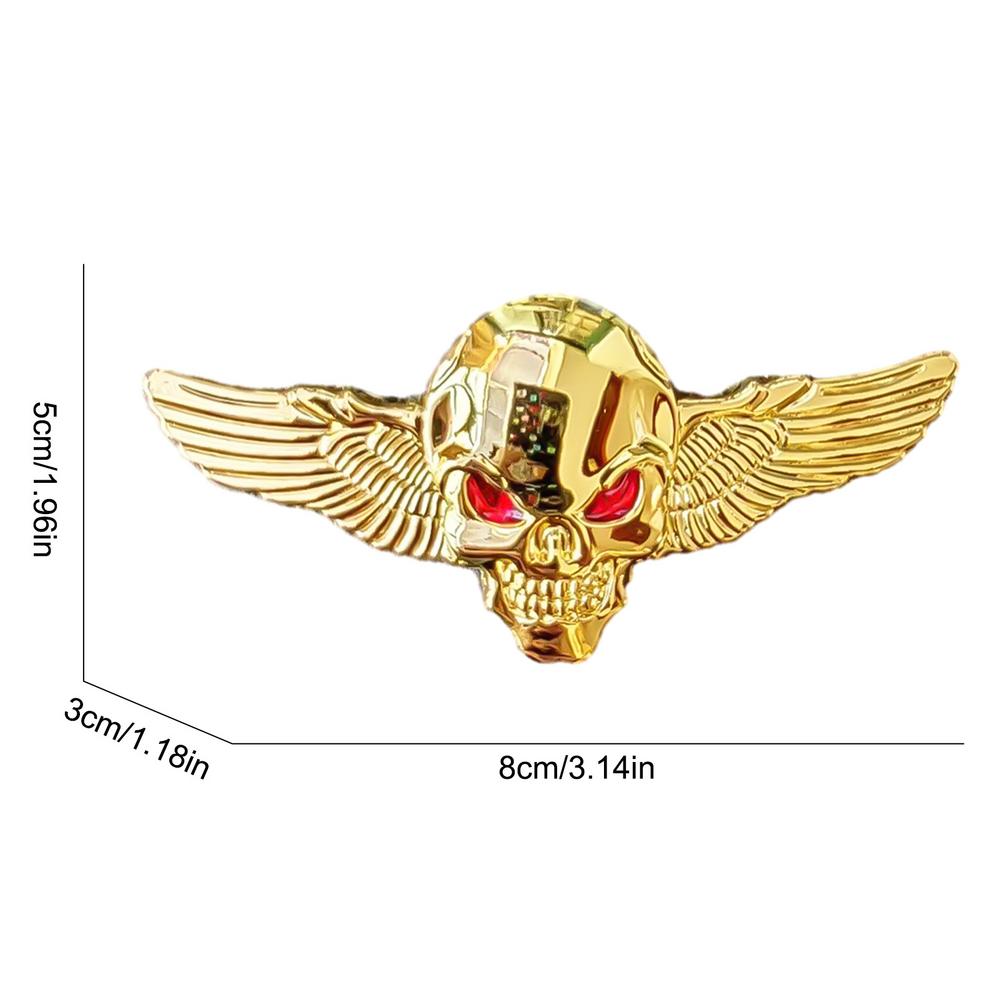 3D Metal Car Sticker 3D Metal Car Emblem Decoration Sticker Fashionable Metal Badges Stickers Car Accessories Solid For Scooters