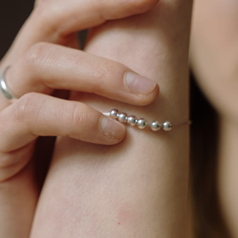 TOU [Silver925] SD025 Mini ball bracelet