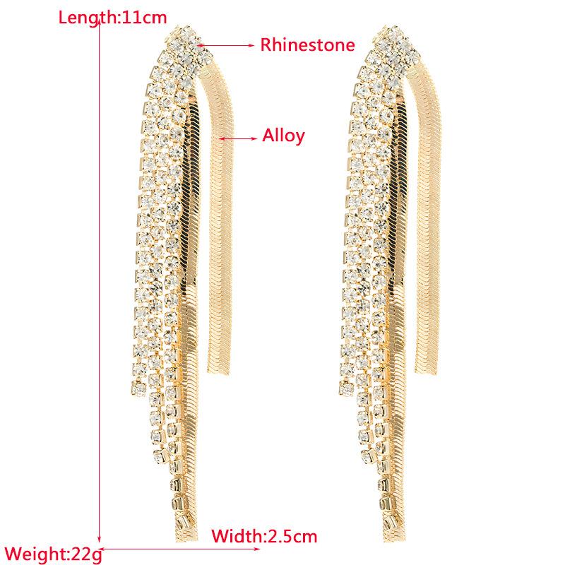 Boucles d'oreilles pendantes pour femmes Alliage Créatif Pompons Électroplaqué Personnalité Tempérament Boucles d'oreilles Premium