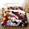 New Kawaii High School DxD Bedding Set Duvet Cover Sheet Printed Bed Set Pillowcase Bed Full Queen King Size Comforter Bedroom