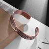Totem Cuff Bracelet for Women and Men Ancient Copper Plated Adjustable Magnetic Bracelet Bangle Exquisite Gift