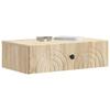 Wall Mounted Side Table Sonoma Oak 59 X 34.5 X 17 Cm