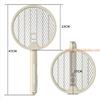 Factory Price LED Mosquito Killer Rechargeable Lamp Repellent 3000V Electric Swatter USB Mosquito Trap Fly Bug Zapper