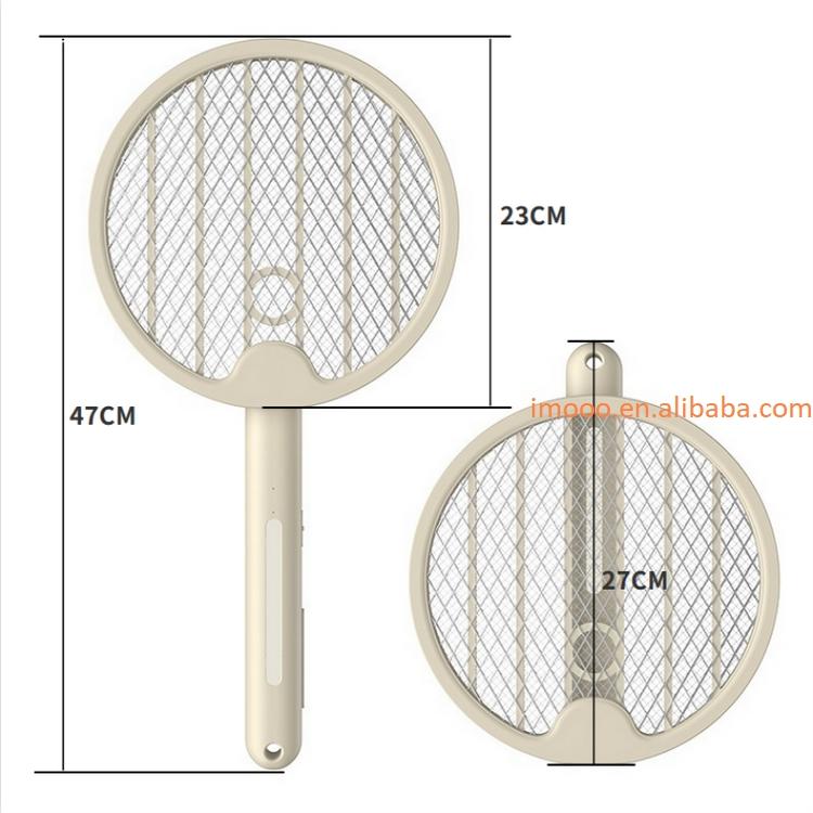 Factory Price LED Mosquito Killer Rechargeable Lamp Repellent 3000V Electric Swatter USB Mosquito Trap Fly Bug Zapper