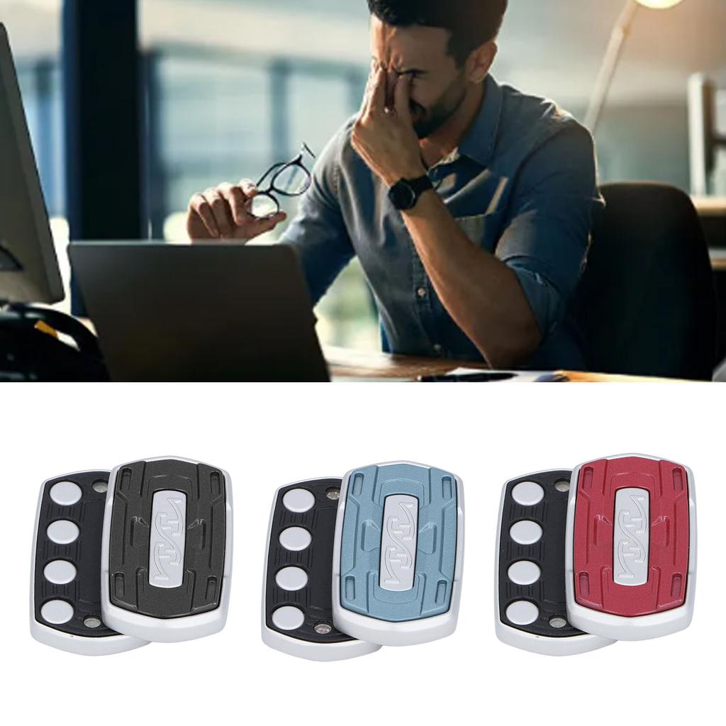 Magnetic Metal Haptic Slider with Metallic Sound Anxiety Stress Reliever Decompression Rotating Ti A