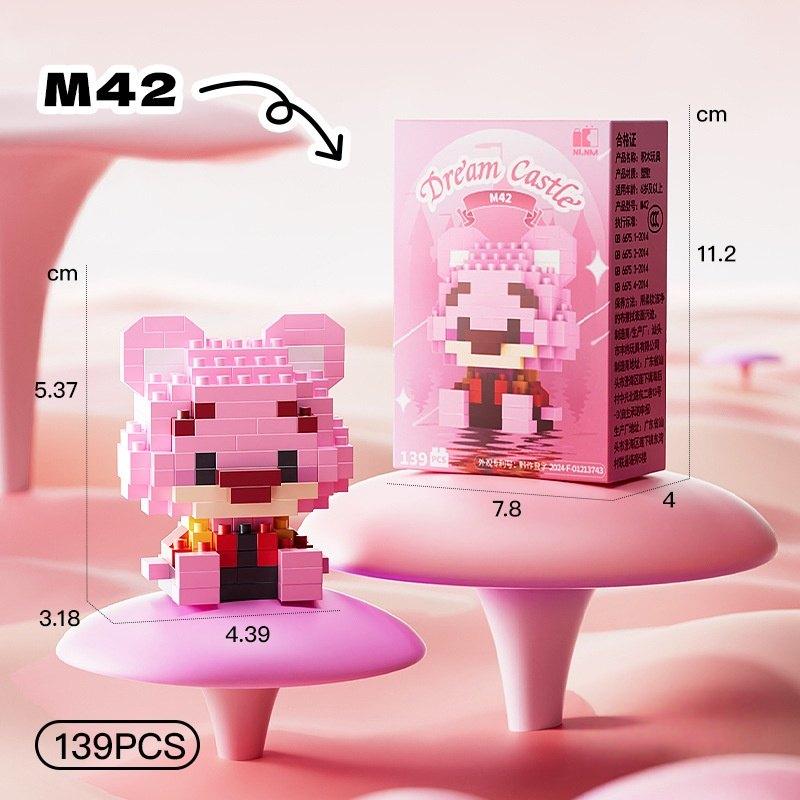Assembly Model Building Blocks, Doll Toys Are Suitable Educational Diy Games, Cartoon Anime Games, Back-To-School Learning