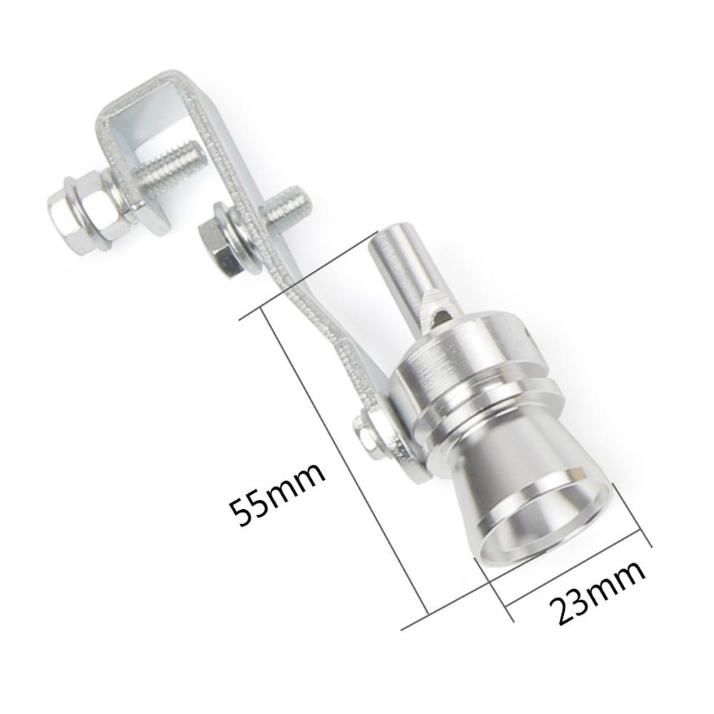 Car Sound Muffler Exhaust Pipe Blow Vale BOV Simulator Whistle Stylish Size MCelsiusXL
