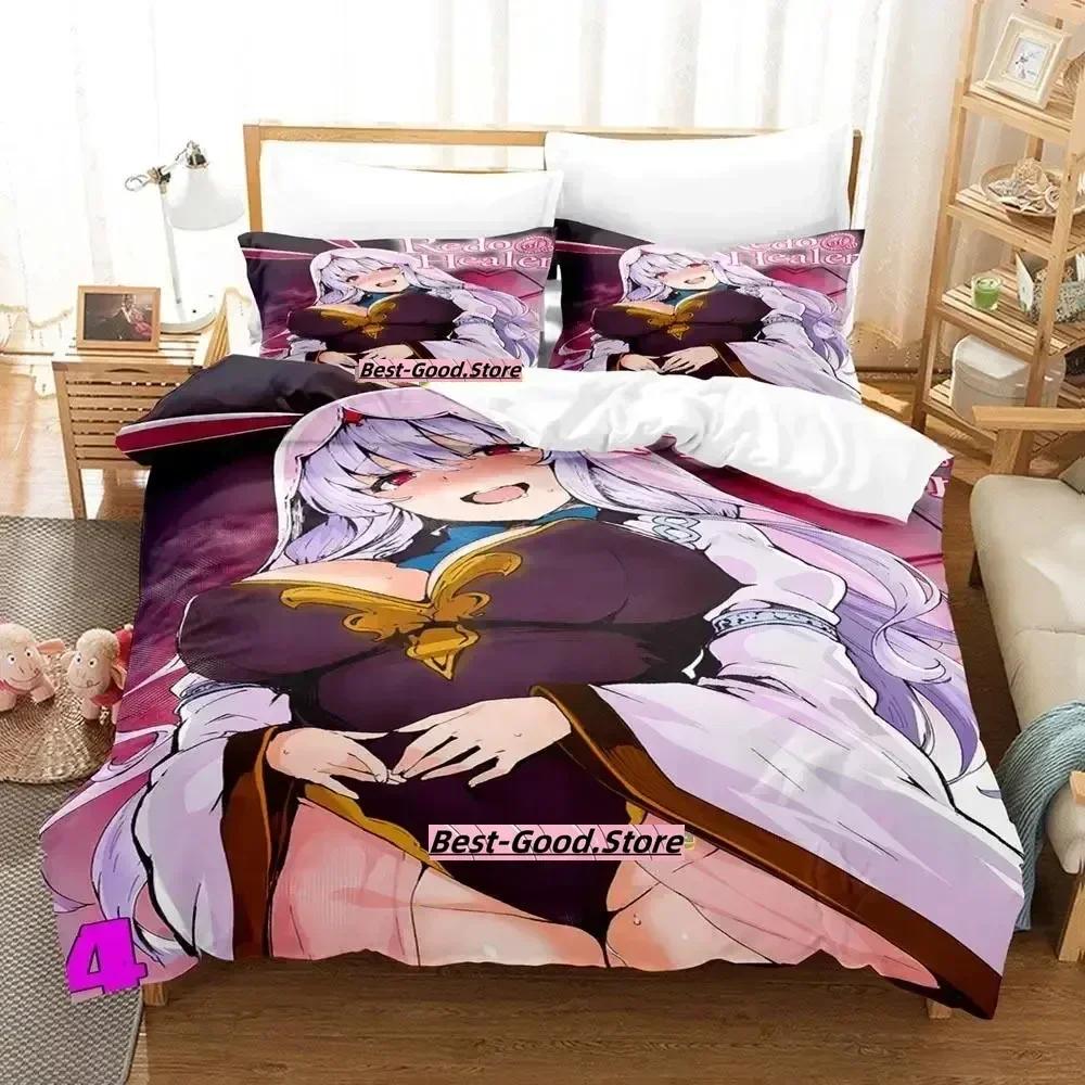 New Redo Of Healer Bedding Set Single Twin Full Queen King Size Bed Set Adult Kid Bedroom Duvetcover Sets Anime Bed