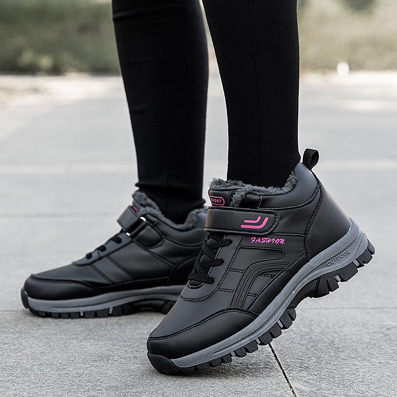 Walking shoes, sports shoes, foot mother shoes, autumn leather surface