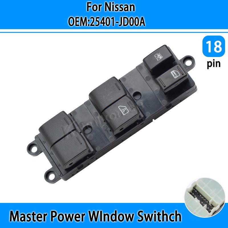 Right Side Electric Power Window Lifter Master Control Switch 25401-ED000 25401ED000 For Nissan Tiida 2006-2010 Car Accessories