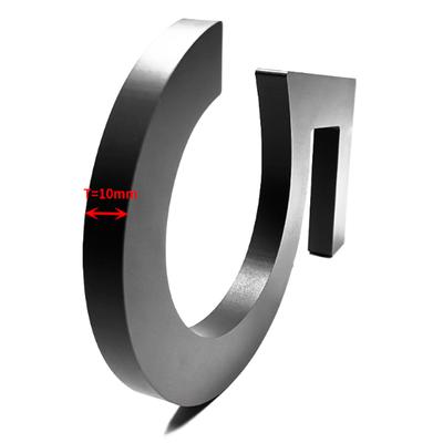 Etichette tridimensionali per case Villa Resistenza alle intemperie Numero digitale