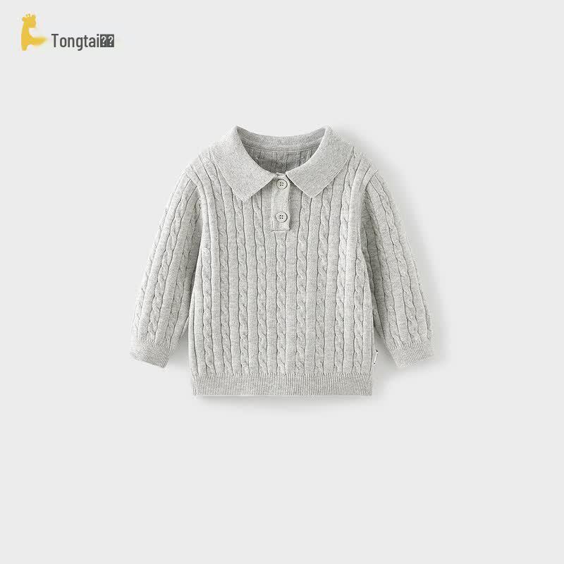 TONGTAI Baby Spring/Autumn Casual Knit Pullover 100