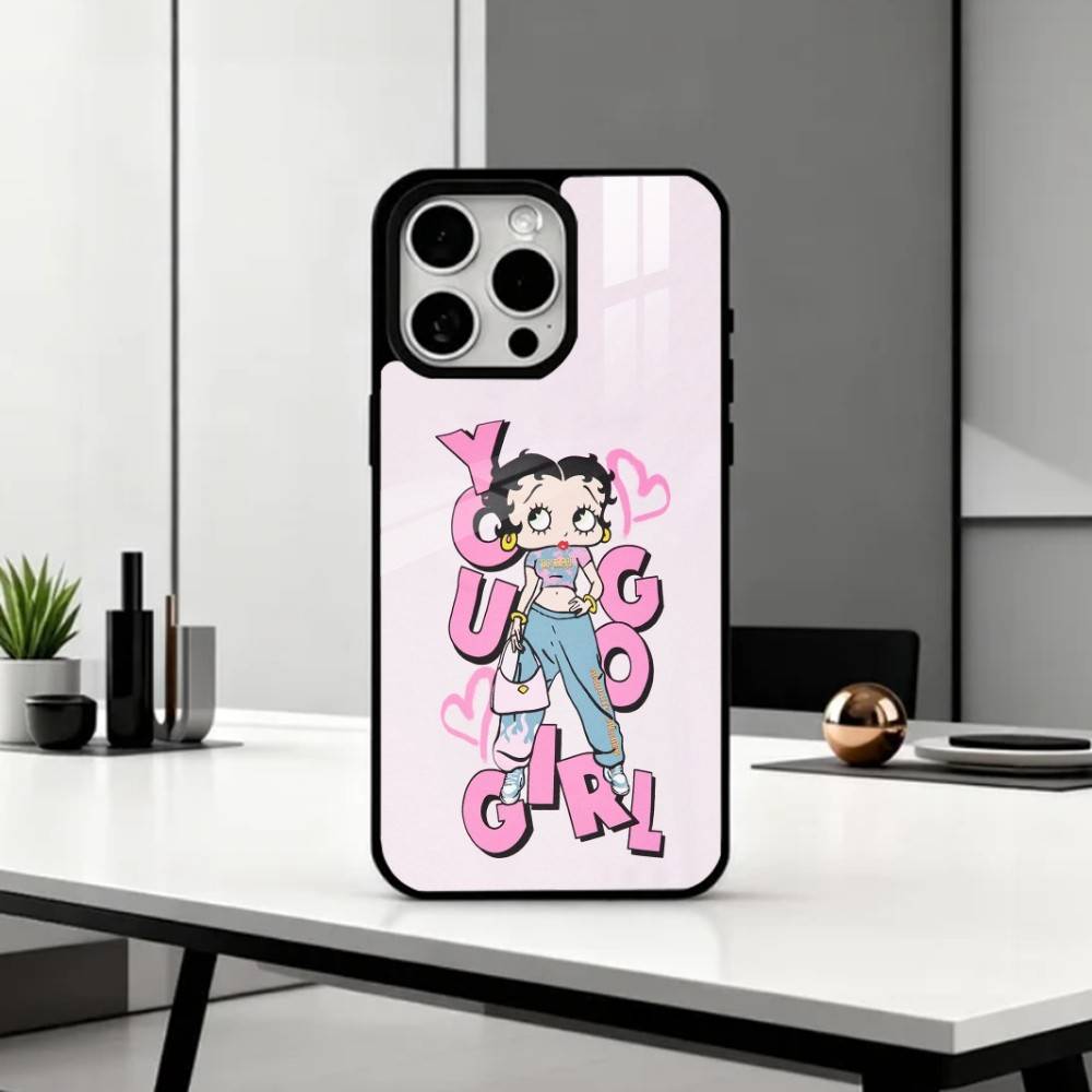 G-Girl G-Betty-es B-BoOpS Phone Case For iPhone17,16,15,14,13,12,11 Plus,Pro Max Magnetic For Magsafe Wireless Charging