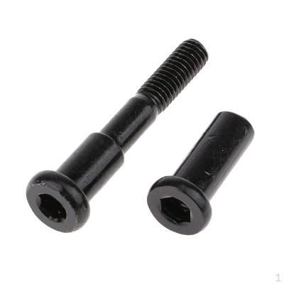 Fixed Screw Repair Lock for Electric Scooter - Black, 6.6cm
